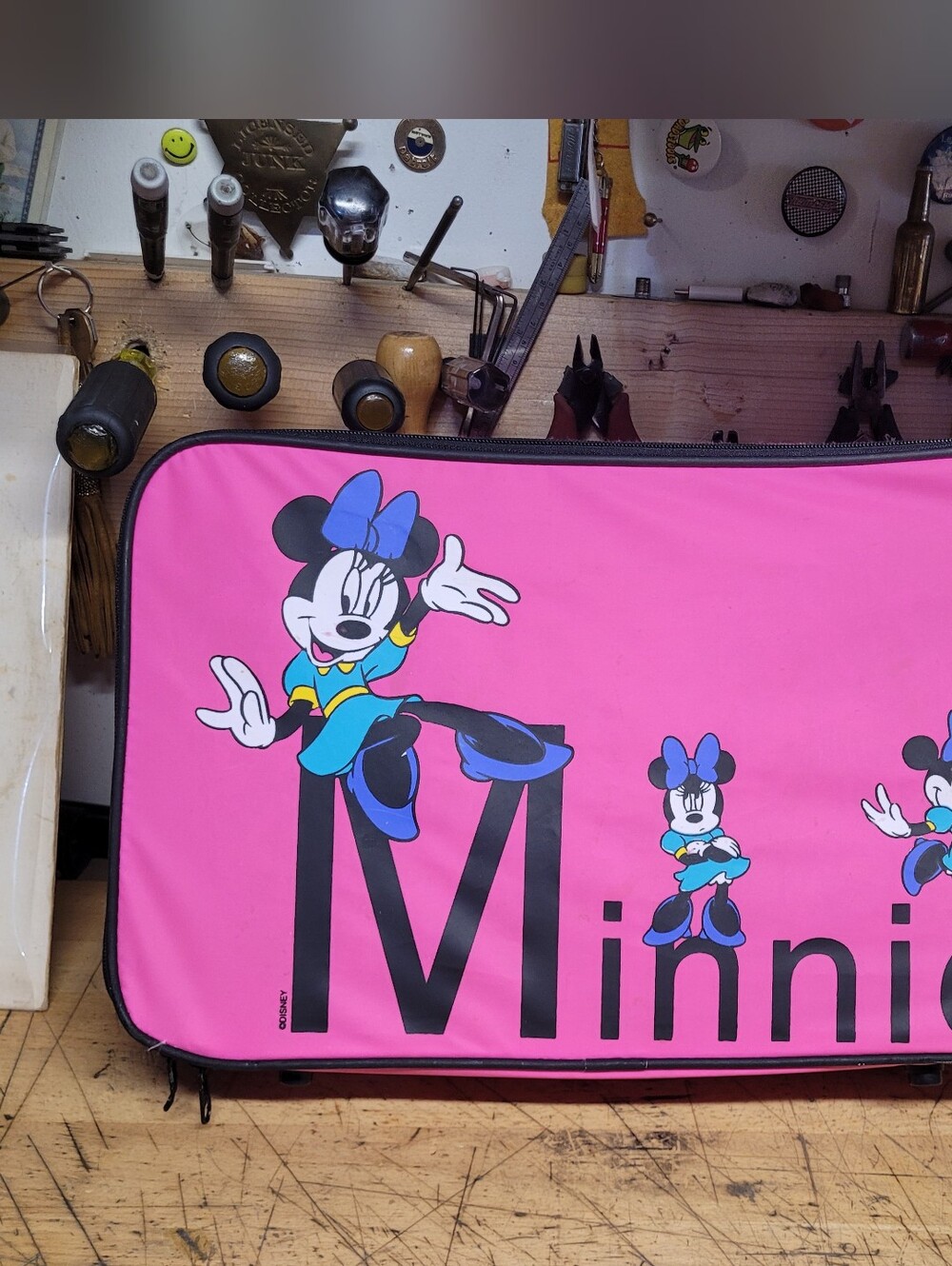 Vintage Disney Minnie Mouse Suitcase